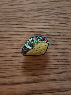 Croc Jibbitz Taco Food Shoe Charm